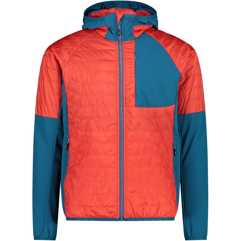 Куртка мужская гибридная куртка с фиксированным капюшоном Cmp, цвет fire
Куртка мужская гибридная куртка с фиксированным капюшоном Cmp, цвет fire