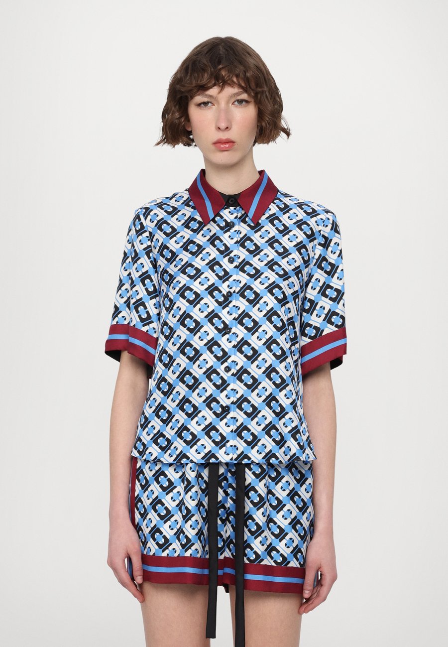 Блуза Diane von Furstenberg ALEXA SHIRT, Blue
Блуза Diane von Furstenberg ALEXA SHIRT, Blue