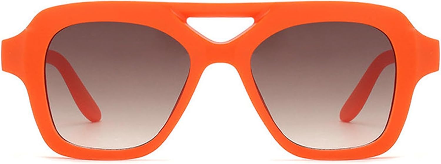 Солнцезащитные очки Helena Double Bridges Pilot для женщин, винтажные заклепки, мужские солнцезащитные очки с градиентным затемнением для активного отдыха, защита от УФ-излучения UV400, квадратная форма, C4
Солнцезащитные очки Helena Double Bridges Pilot для женщин, винтажные заклепки, мужские солнцезащитные очки с градиентным затемнением для активного отдыха, защита от УФ-излучения UV400, квадратная форма, C4