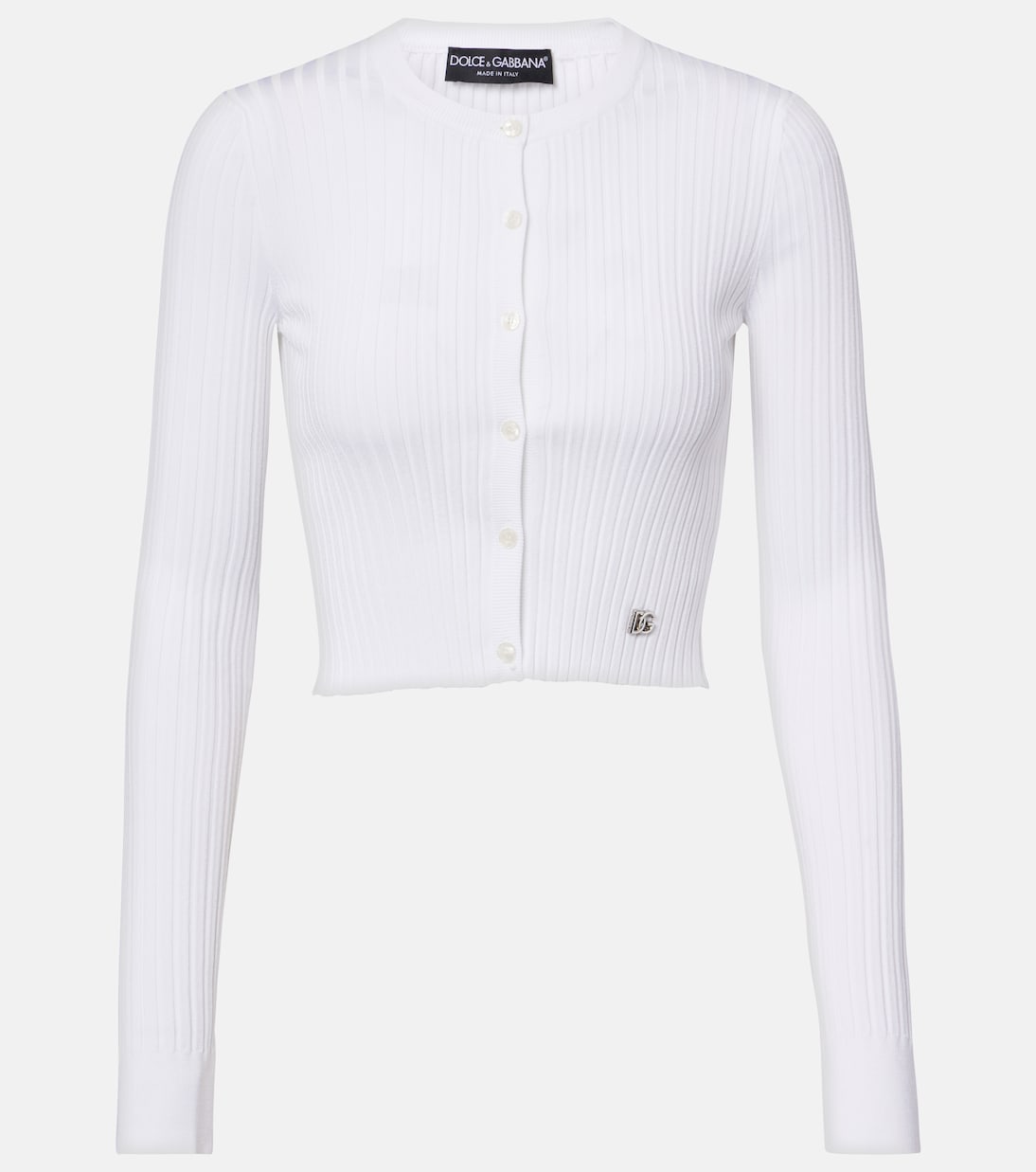 Украшенный кардиган Dolce&Gabbana, Bianco Ottico
Украшенный кардиган Dolce&Gabbana, Bianco Ottico