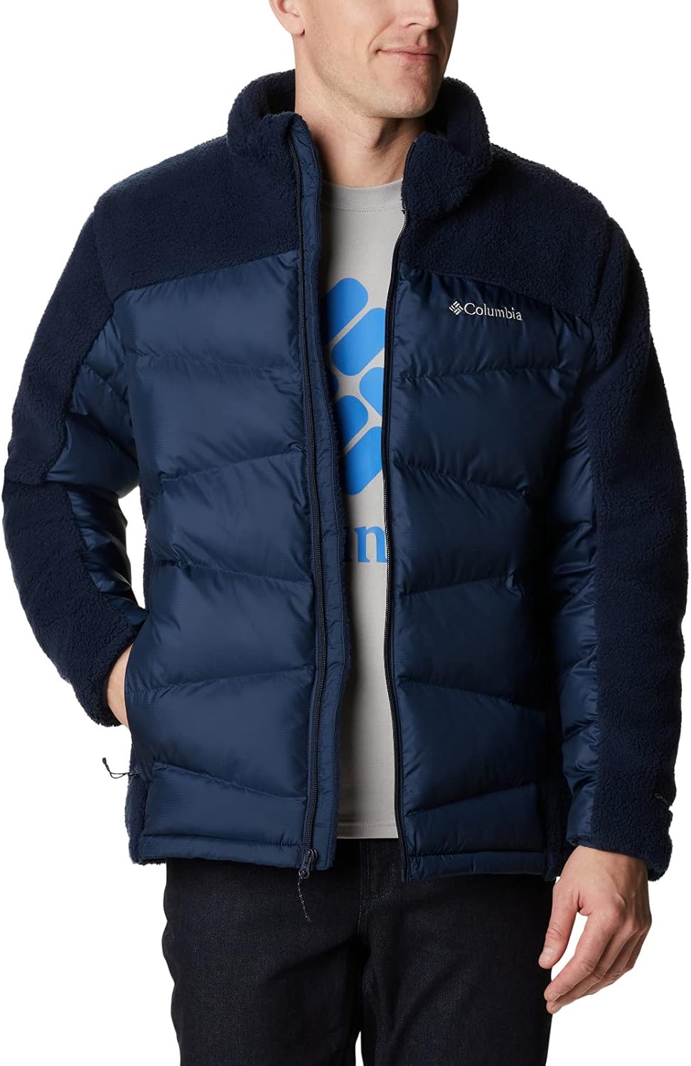 Куртка Columbia Men's Fivemile Butte Sherpa, Collegiate Navy
Куртка Columbia Men's Fivemile Butte Sherpa, Collegiate Navy