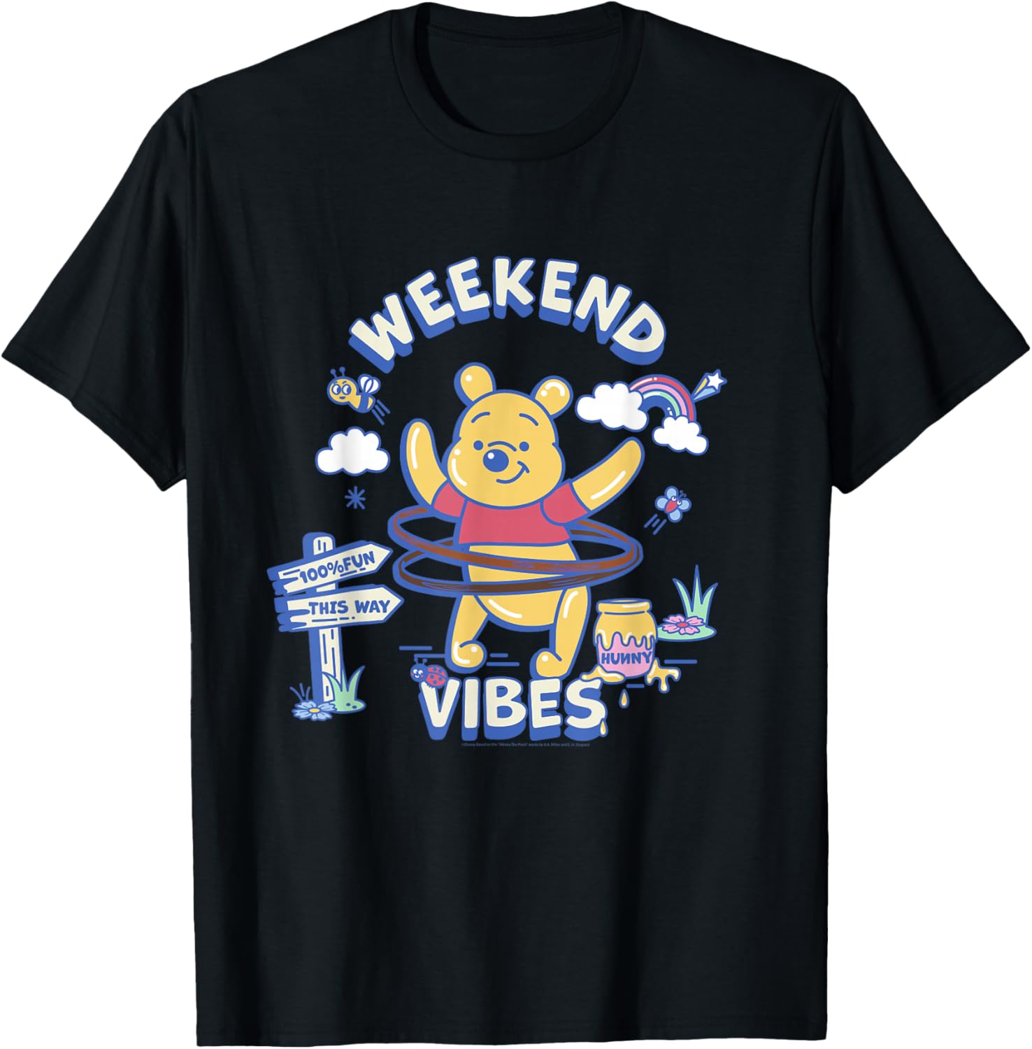 Футболка Disney Винни-Пух Weekend Vibes Pure Fun, черная
Футболка Disney Винни-Пух Weekend Vibes Pure Fun, черная