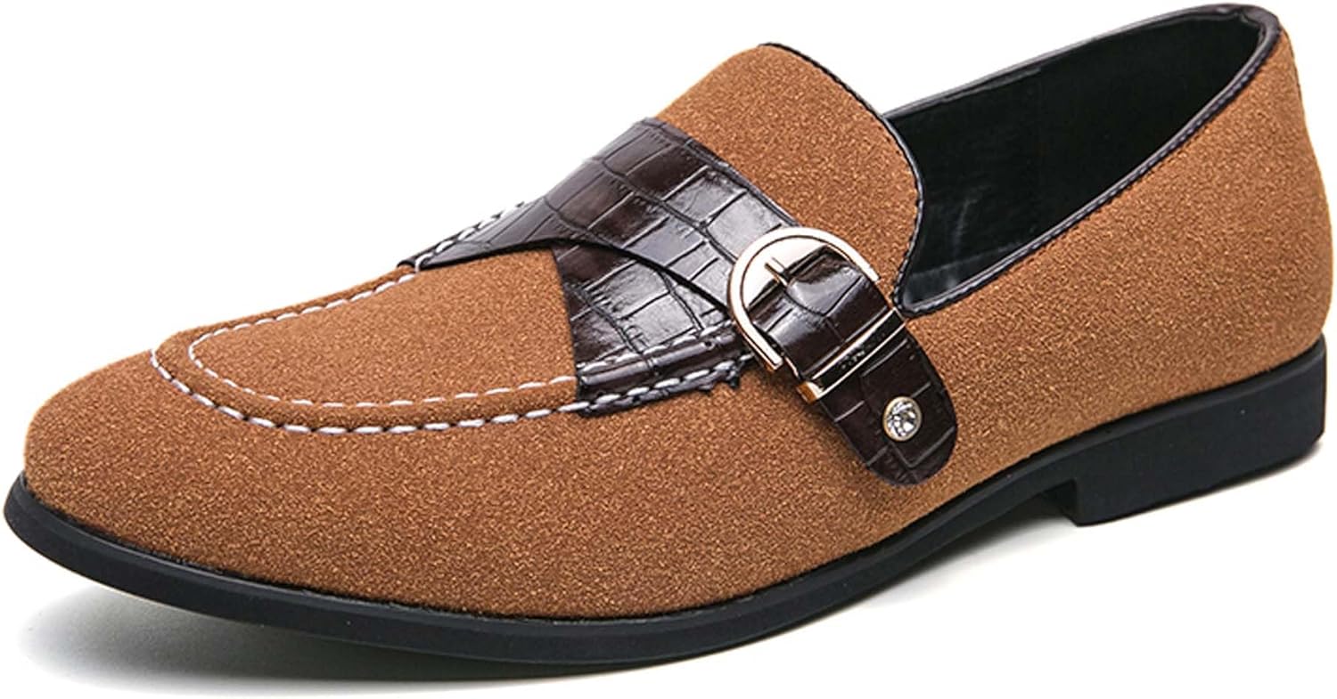 Мужские винтажные замшевые лоферы с заостренным носком, деловые оксфорды, нескользящие, легкие, повседневные, для выпускного, свадьбы, к костюму или смокингу, черные, коричневые Generic
Мужские винтажные замшевые лоферы с заостренным носком, деловые оксфорды, нескользящие, легкие, повседневные, для выпускного, свадьбы, к костюму или смокингу, черные, коричневые Generic