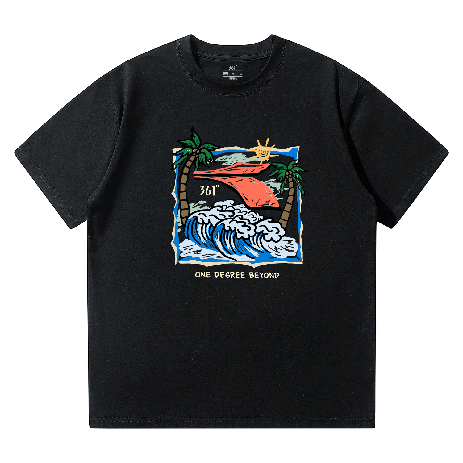 361° Футболка Unisex Super Black
361° Футболка Unisex Super Black