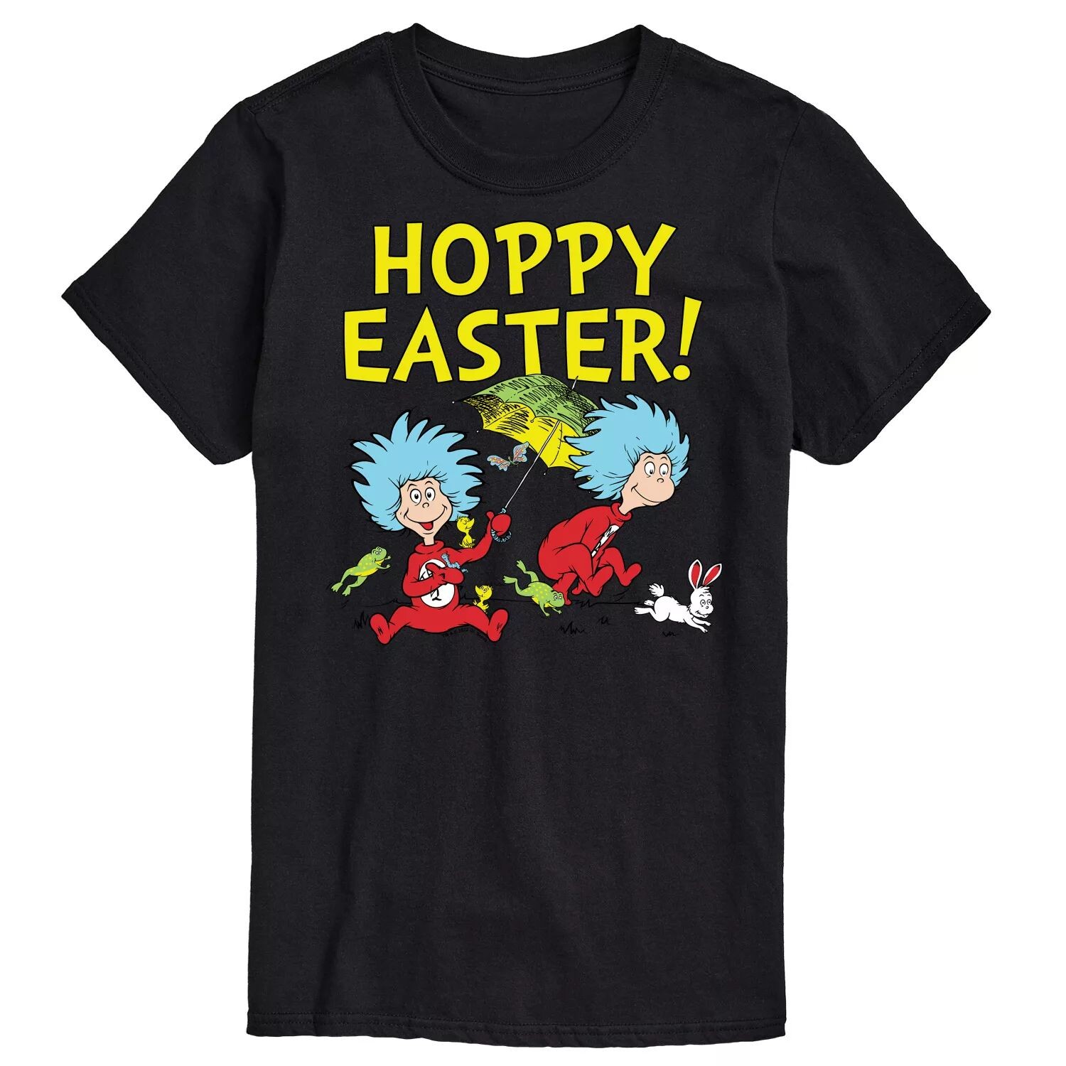 Пасхальная футболка Big & Tall Dr Seuss Hoppy, Black License, черный
Пасхальная футболка Big & Tall Dr Seuss Hoppy, Black License, черный