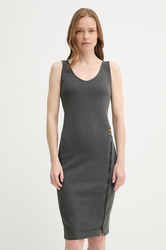 Хлопковое платье G-Star, серый
Хлопковое платье G-Star, серый