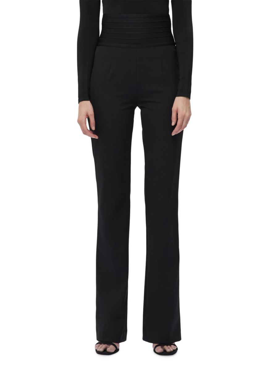 Брюки-клеш Emery Hervé Léger, черный
Брюки-клеш Emery Hervé Léger, черный