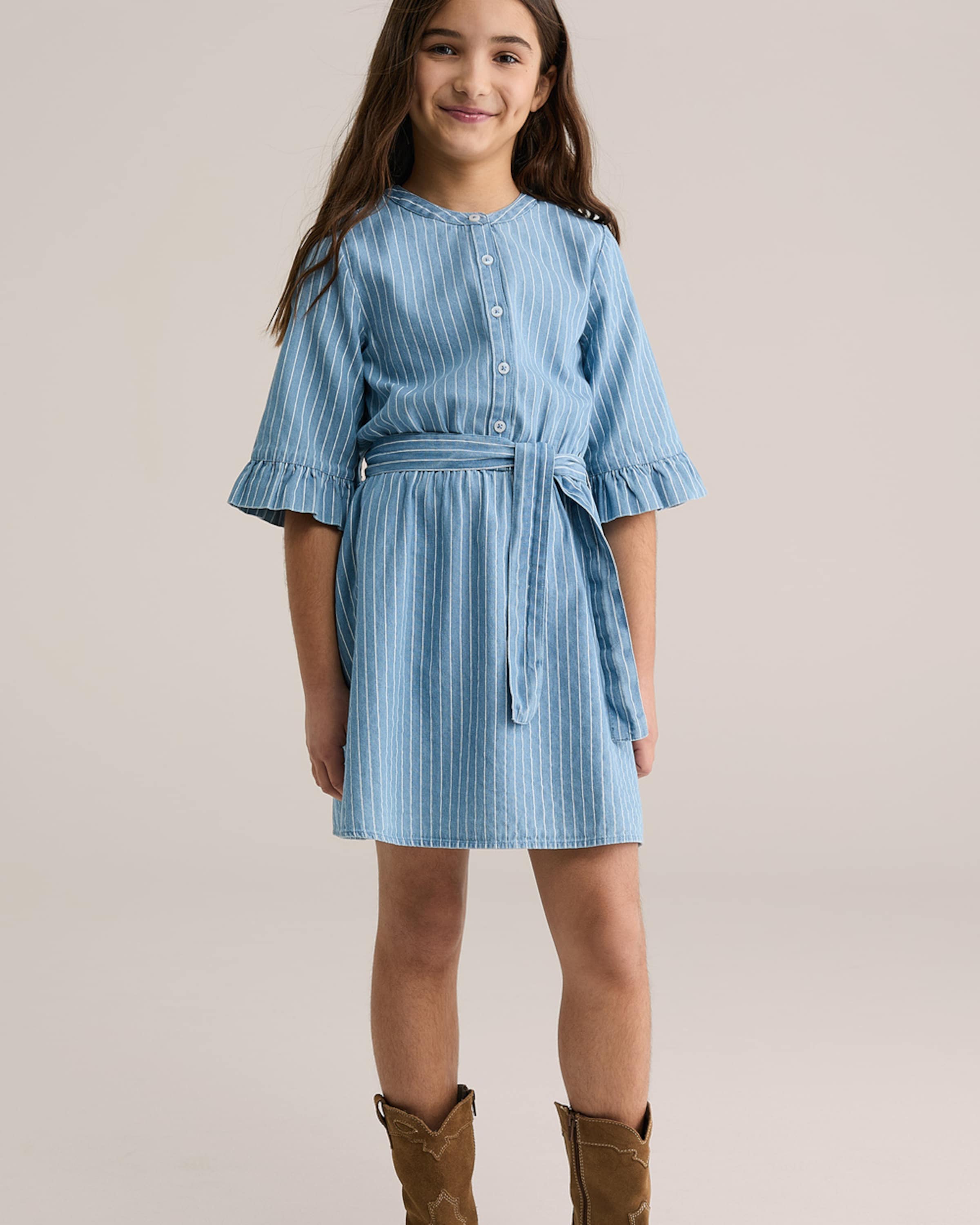 WE Fashion Платье в дымчато-голубом цвете
WE Fashion Платье в дымчато-голубом цвете