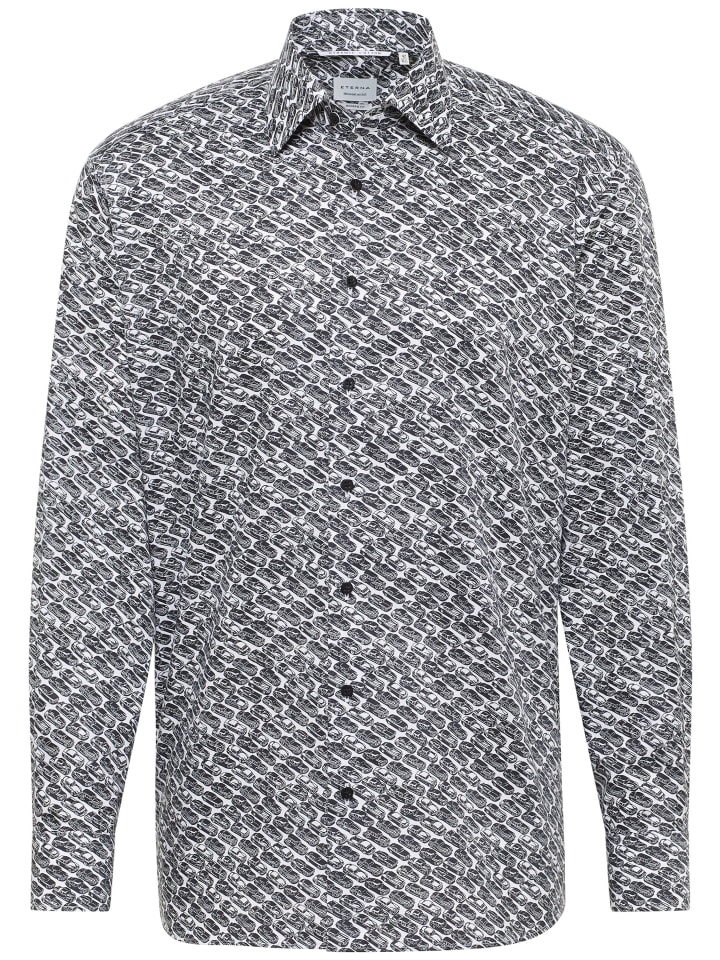 Рубашка MODERN FIT черного цвета Eterna
Рубашка MODERN FIT черного цвета Eterna