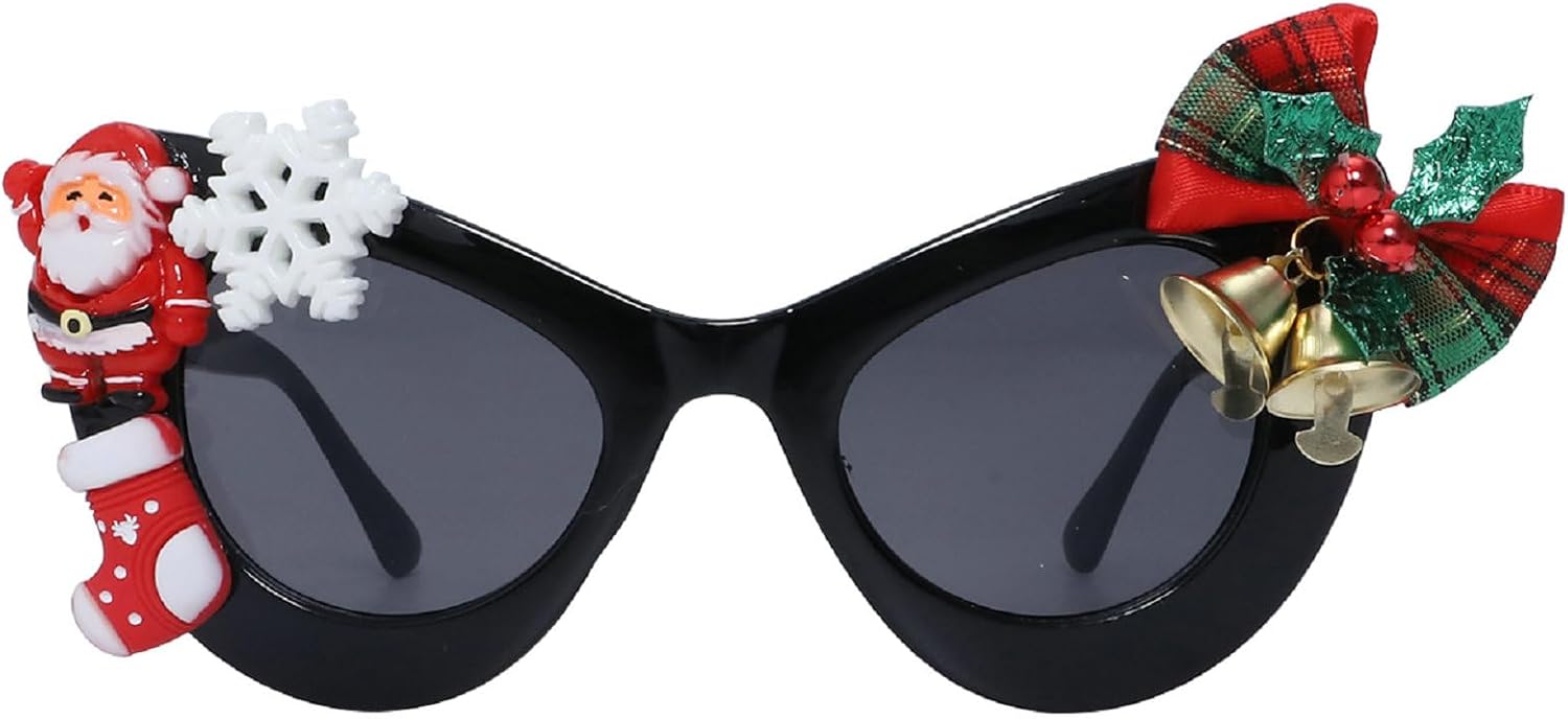 Оригинальные солнцезащитные очки «кошачий глаз» для женщин, идеально подходящие для Рождества, вечеринки, рейва, выпускного бала, а также в качестве аксессуаров. Большие женские рождественские очки mincl, C2 Black
Оригинальные солнцезащитные очки «кошачий глаз» для женщин, идеально подходящие для Рождества, вечеринки, рейва, выпускного бала, а также в качестве аксессуаров. Большие женские рождественские очки mincl, C2 Black