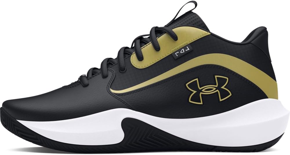 Кроссовки для баскетбола Under Armour Unisex-Adult Lockdown 7, (001) Black/Black/Metallic Gold
Кроссовки для баскетбола Under Armour Unisex-Adult Lockdown 7, (001) Black/Black/Metallic Gold