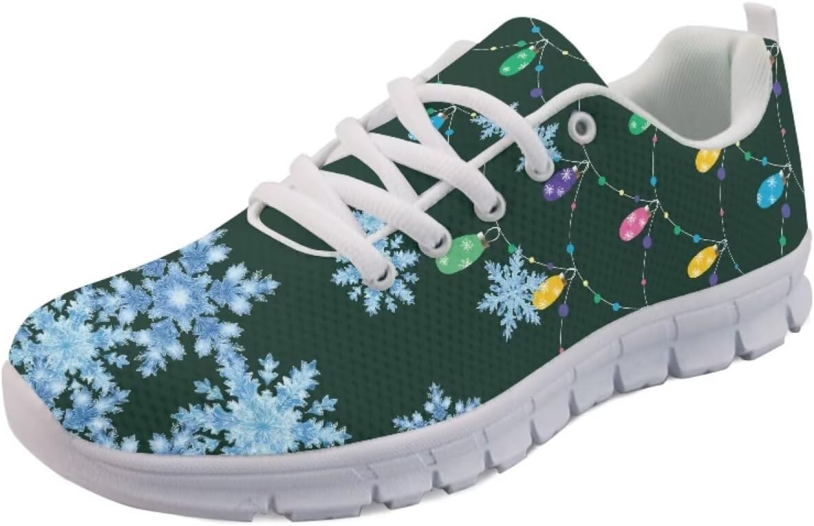 Кроссовки Forchrinse для женщин и мужчин, повседневные, с шнуровкой, для бега и тенниса, обувь для праздников и вечеринок, Christmas Lights Snowflake
Кроссовки Forchrinse для женщин и мужчин, повседневные, с шнуровкой, для бега и тенниса, обувь для праздников и вечеринок, Christmas Lights Snowflake