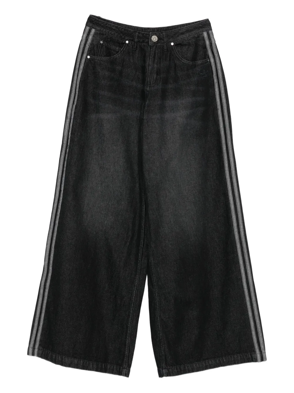 Джинсы с лампасами Adidas, черный
Джинсы с лампасами Adidas, черный