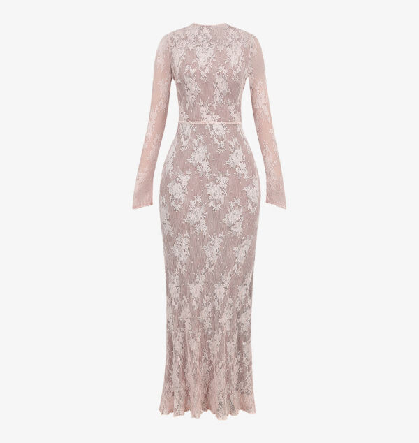 Платье макси с длинными рукавами и кружевом Isoline House Of Cb, цвет peach
Платье макси с длинными рукавами и кружевом Isoline House Of Cb, цвет peach