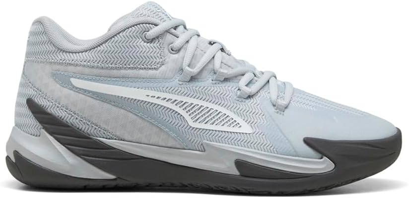 Мужские баскетбольные кроссовки Puma Dagger, белый/серый/темно-серый
Мужские баскетбольные кроссовки Puma Dagger, белый/серый/темно-серый