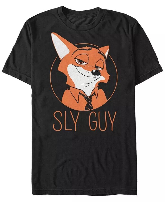 Мужская футболка Disney Zootopia Nick Wilde Sly Guy Fox с коротким рукавом Fifth Sun, черный
Мужская футболка Disney Zootopia Nick Wilde Sly Guy Fox с коротким рукавом Fifth Sun, черный