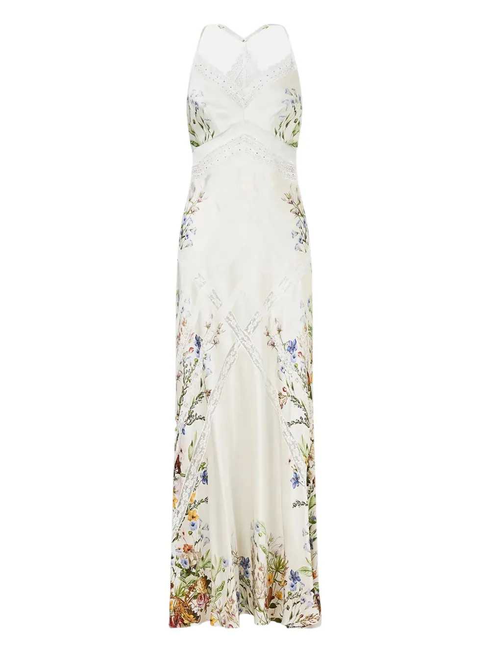 Макси-платье из шелка на косой с вставками из кружева Camilla, белый
Макси-платье из шелка на косой с вставками из кружева Camilla, белый