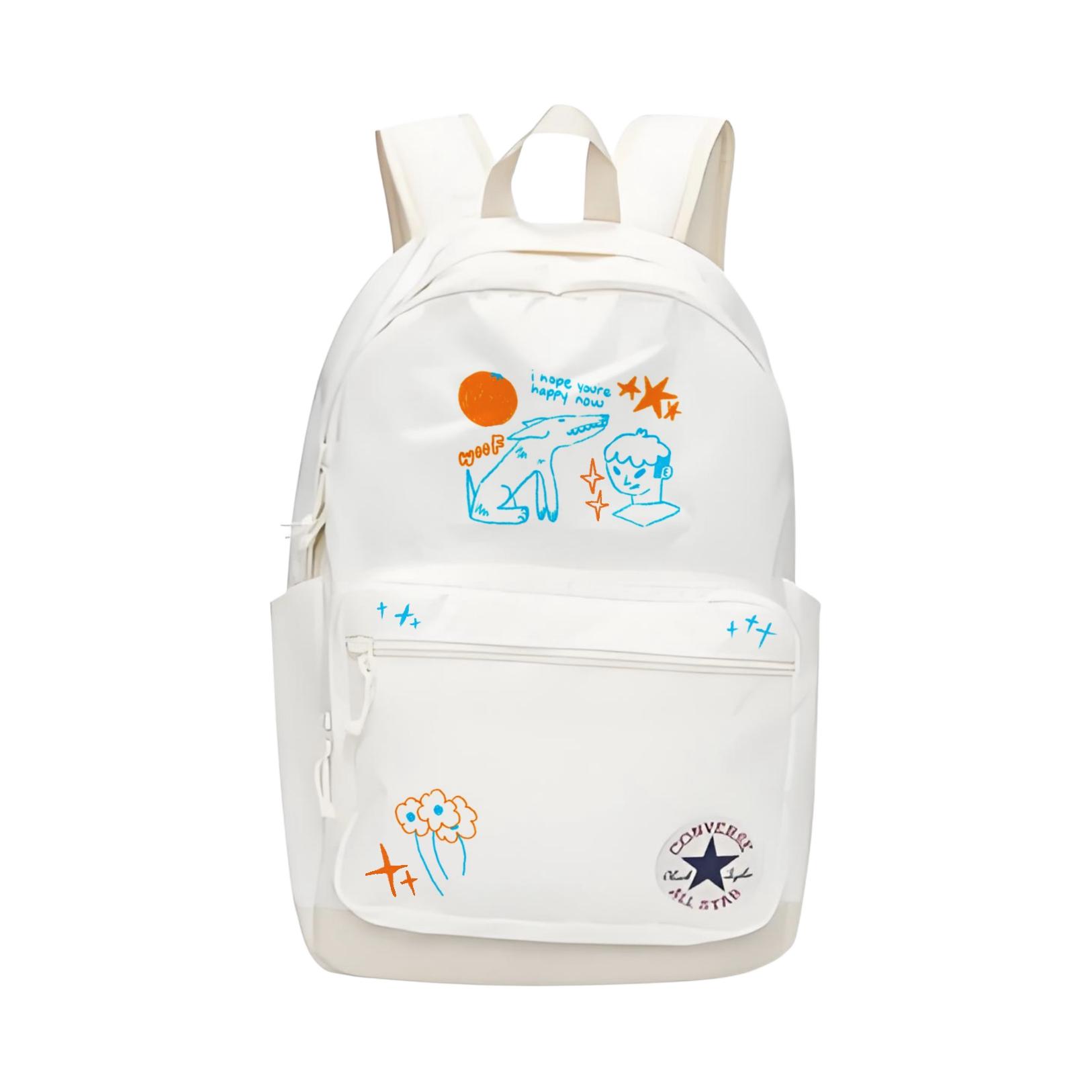 Converse Полиэстеровый рюкзак обычный унисекс белый, Puppy Fantasy
Converse Полиэстеровый рюкзак обычный унисекс белый, Puppy Fantasy