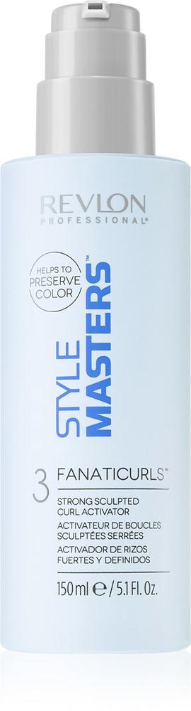 Style Masters Fanaticurls Volume and Curl Fluid Revlon Professional, 150 мл
Style Masters Fanaticurls Volume and Curl Fluid Revlon Professional, 150 мл
