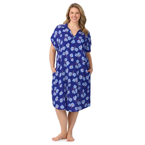 Платье для сна миди с плетеным воротником больших размеров Draper James, цвет blue floating floral
Платье для сна миди с плетеным воротником больших размеров Draper James, цвет blue floating floral
