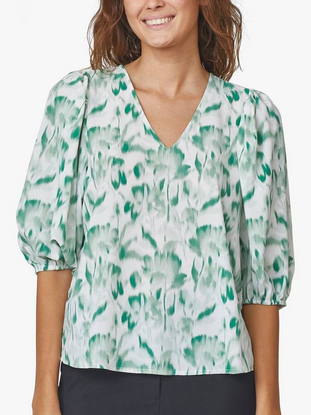 Топ Ventia с абстрактным цветочным принтом Sisters Point, Green/White
Топ Ventia с абстрактным цветочным принтом Sisters Point, Green/White