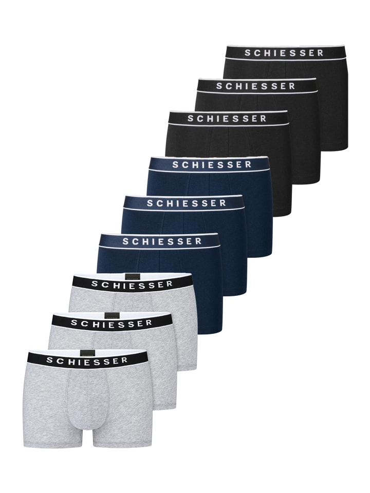 Schiesser Ретро шорты/брюки из органического хлопка 95/5, черный/темно-синий/серый
Schiesser Ретро шорты/брюки из органического хлопка 95/5, черный/темно-синий/серый