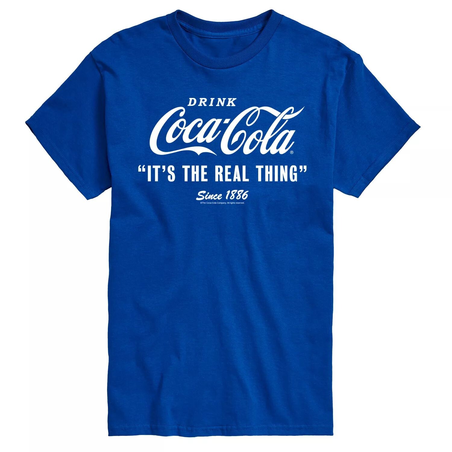Мужская футболка с рисунком Coca-Cola It's the Real Thing Licensed Character
Мужская футболка с рисунком Coca-Cola It's the Real Thing Licensed Character