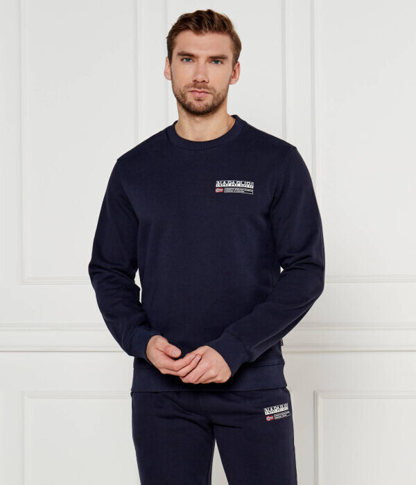Толстовка Napapijri Regular Fit, синий 
Толстовка Napapijri Regular Fit, синий