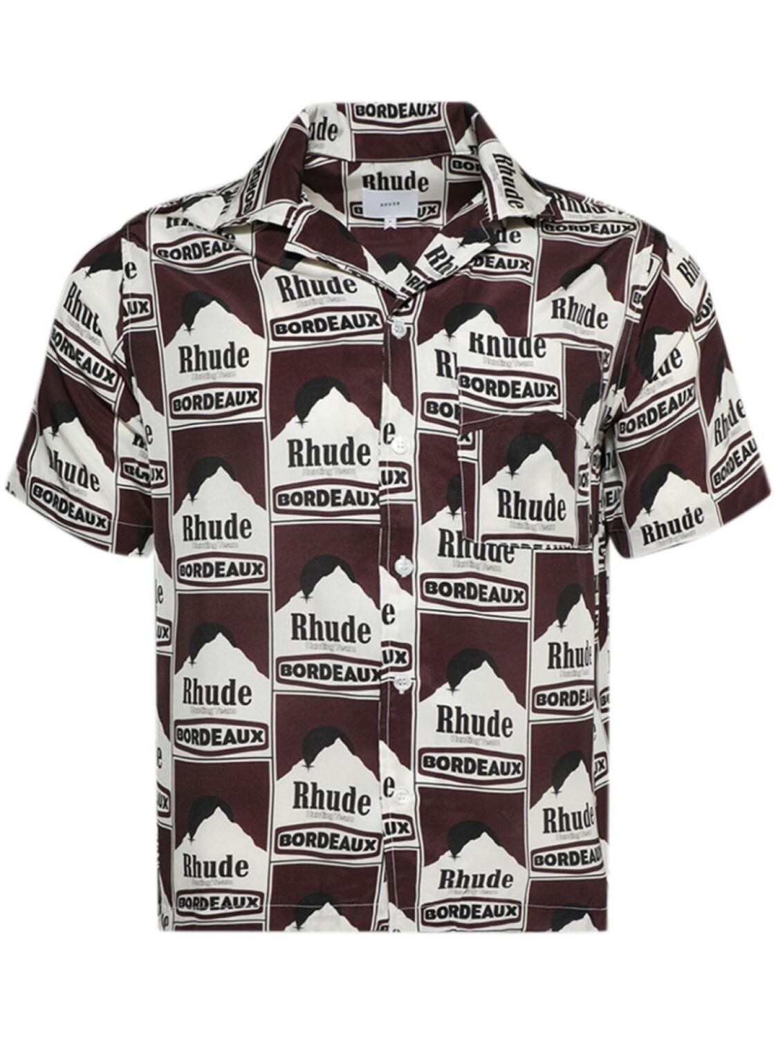 Рубашка цвета «Лунный свет Бордо» RHUDE, коричневый
Рубашка цвета «Лунный свет Бордо» RHUDE, коричневый