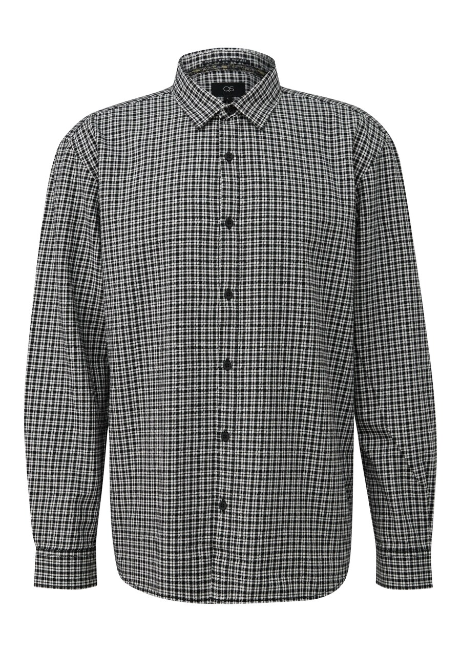 Рубашка на пуговицах классического кроя QS, Black
Рубашка на пуговицах классического кроя QS, Black