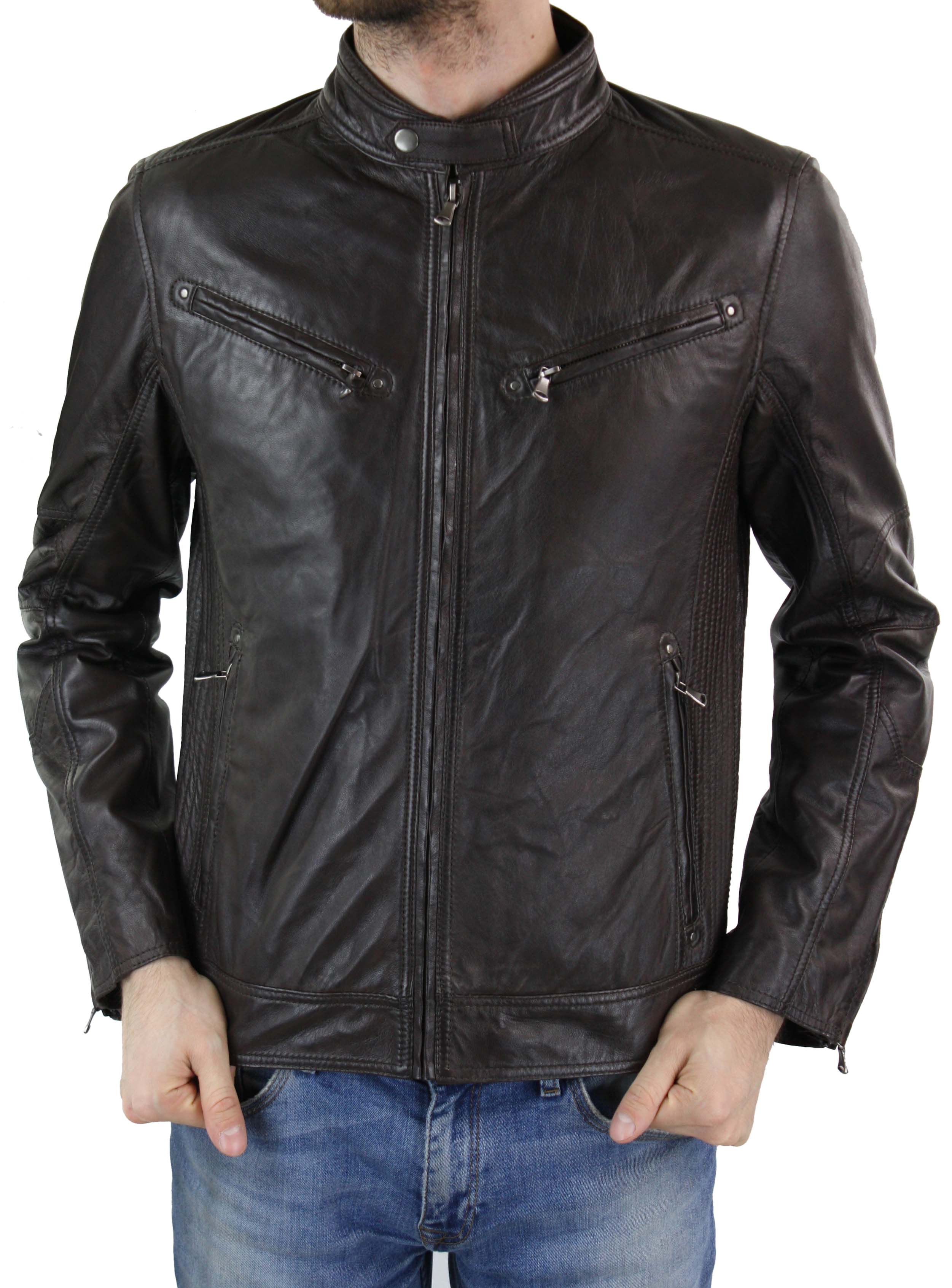 Байкерская куртка на молнии TruClothing, коричневый
Байкерская куртка на молнии TruClothing, коричневый