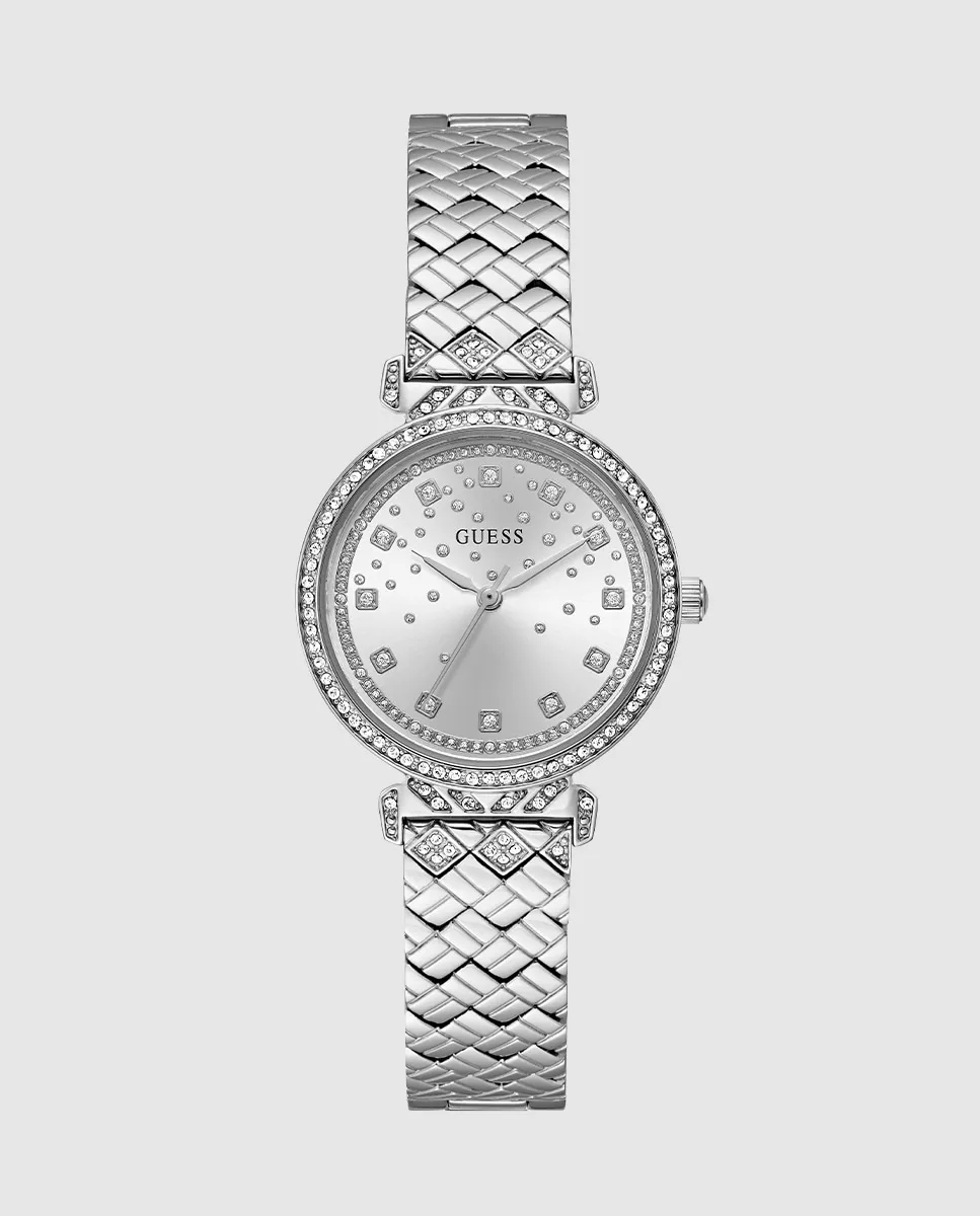 Женские часы Enchantment GW0763L1 из стали с серебряным ремешком Guess, серебряный
Женские часы Enchantment GW0763L1 из стали с серебряным ремешком Guess, серебряный