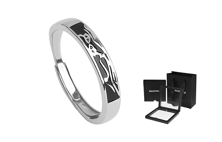 MAGICPOLE Кольца из 925 стерлингового серебра мужские Silver/Black
MAGICPOLE Кольца из 925 стерлингового серебра мужские Silver/Black