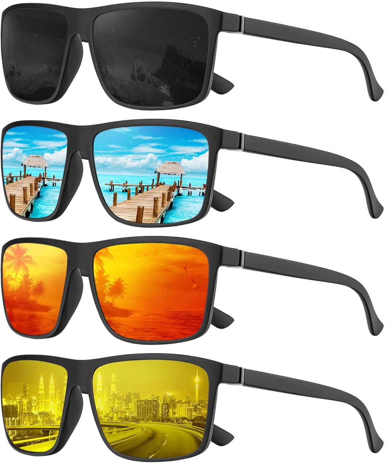 Солнцезащитные очки KALIYADI Polarized Mens Sun-Glasses Sunglasses-Men: классические солнцезащитные очки с защитой от УФ-излучения для рыбалки, вождения, гольфа, Black/Red/Ice Blue/Night Vision
Солнцезащитные очки KALIYADI Polarized Mens Sun-Glasses Sunglasses-Men: классические солнцезащитные очки с защитой от УФ-излучения для рыбалки, вождения, гольфа, Black/Red/Ice Blue/Night Vision