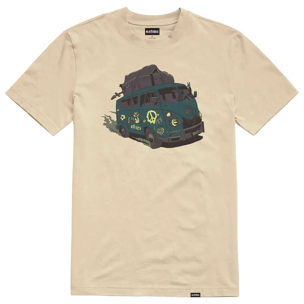 Футболка с коротким рукавом Etnies Van, бежевый 
Футболка с коротким рукавом Etnies Van, бежевый