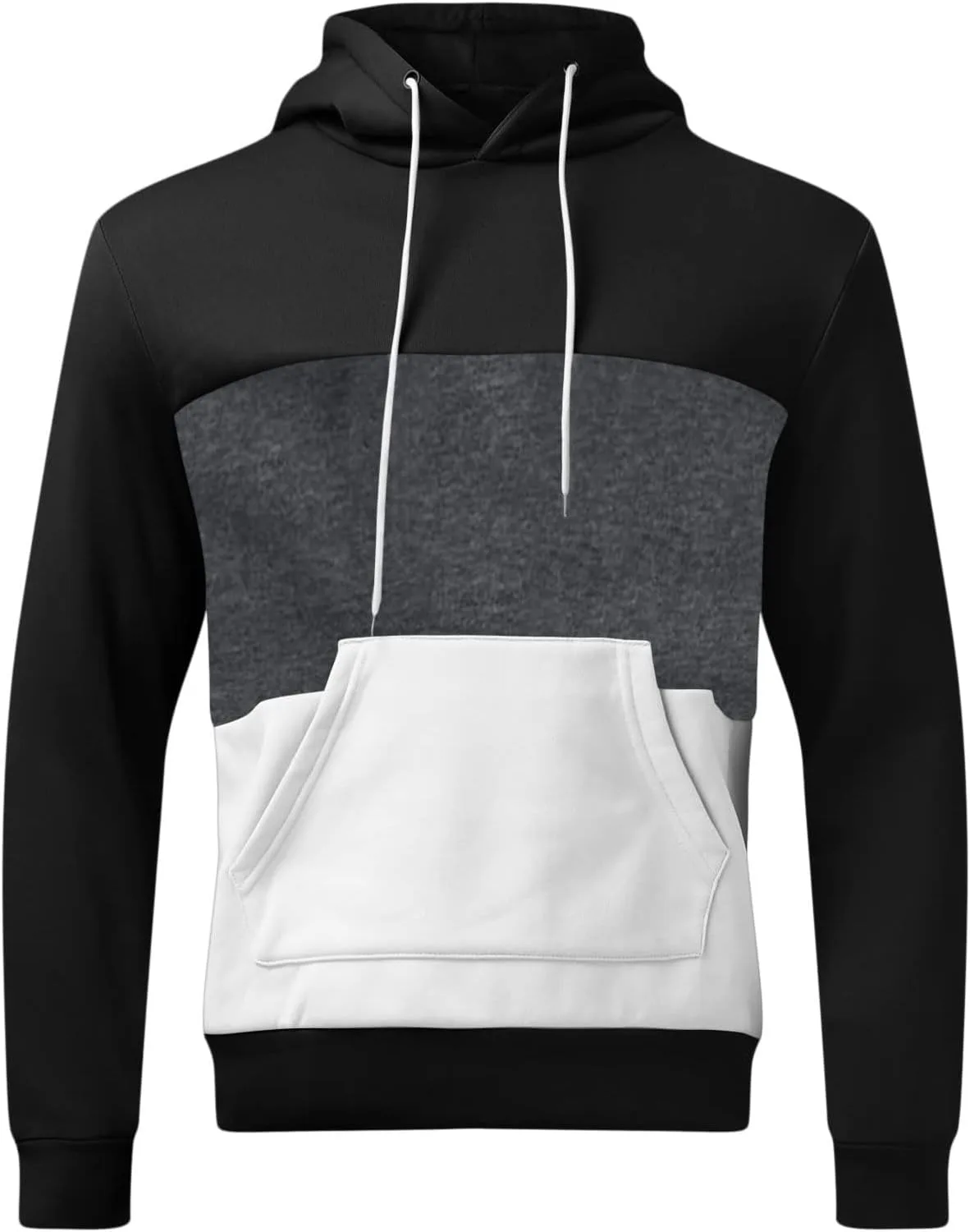 Wankang мужская толстовка с капюшоном Color Block Pullover Fleece, длинный рукав, с карманом
Wankang мужская толстовка с капюшоном Color Block Pullover Fleece, длинный рукав, с карманом