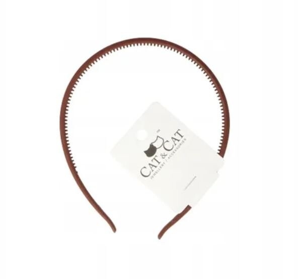 Ободок для волос Коричневый Тонкий 1 шт Cat & Cat
Ободок для волос Коричневый Тонкий 1 шт Cat & Cat