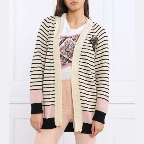 Кардиган стандартного кроя Liu Jo, бежевый
Кардиган стандартного кроя Liu Jo, бежевый