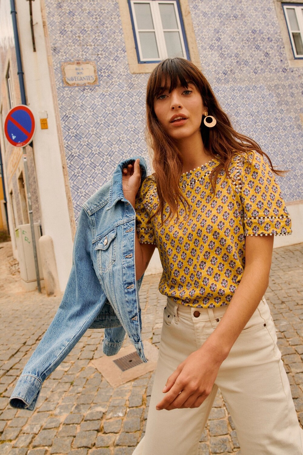 Джинсовая куртка из 100% хлопка Boden, синий
Джинсовая куртка из 100% хлопка Boden, синий