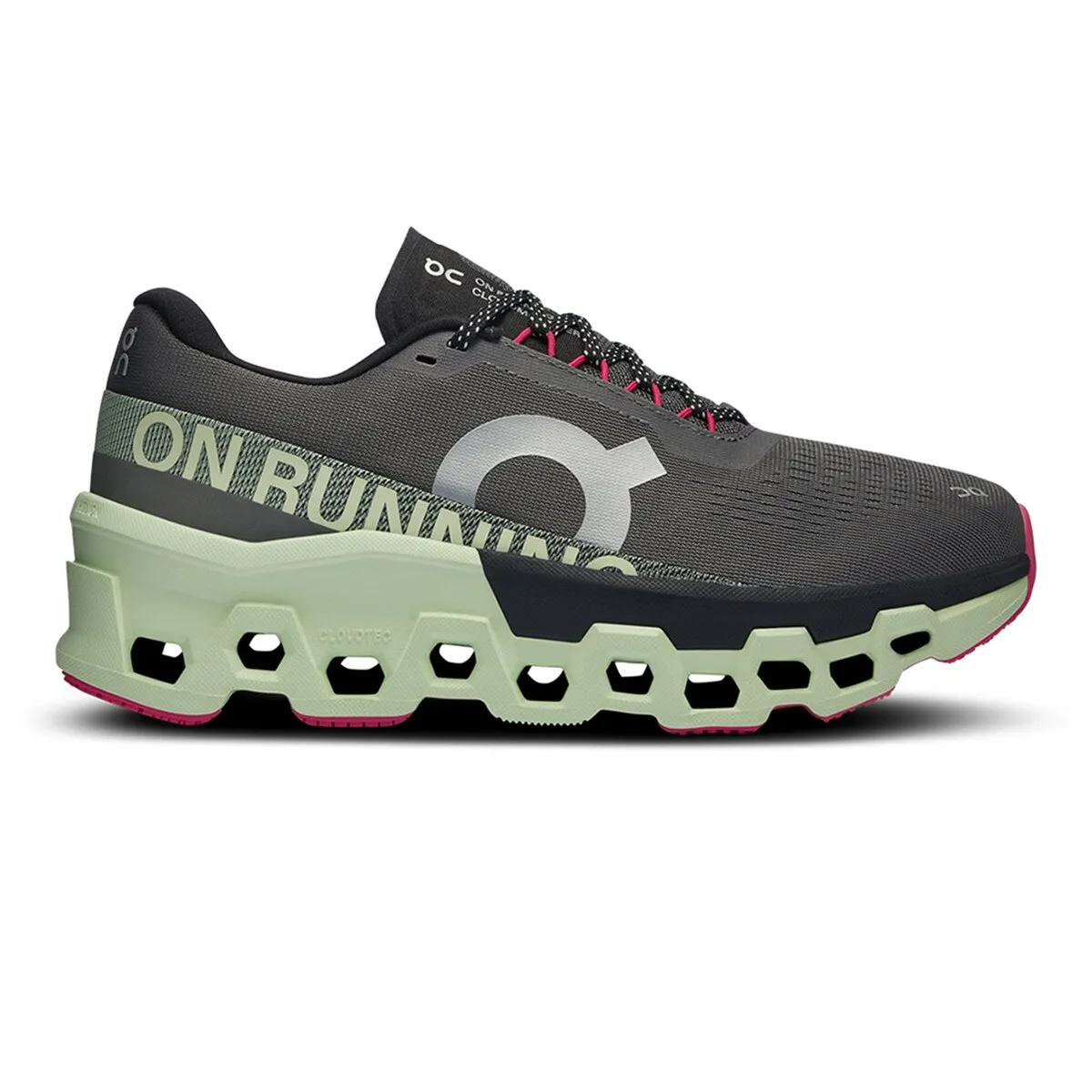 Женские беговые кроссовки Cloudmonster 0 On, серый 
Женские беговые кроссовки Cloudmonster 0 On, серый