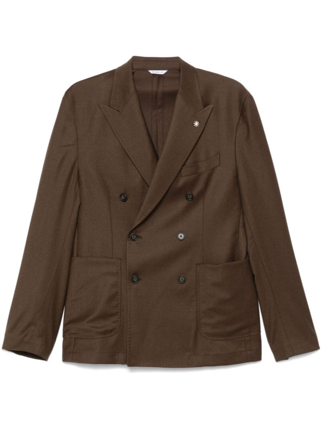 Manuel Ritz пиджак с брошью, коричневый
Manuel Ritz пиджак с брошью, коричневый