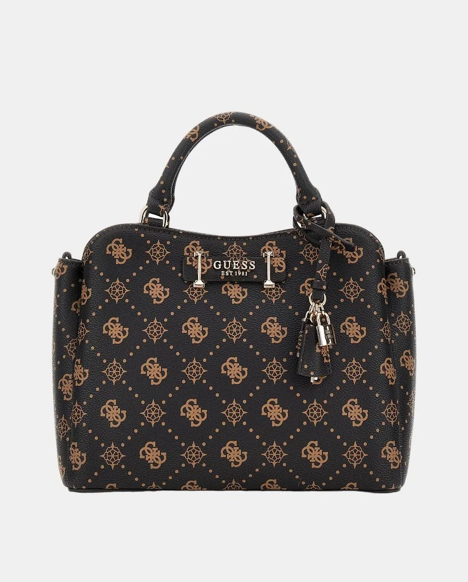 Сумка на руку с молнией Guess, темно-коричневый
Сумка на руку с молнией Guess, темно-коричневый