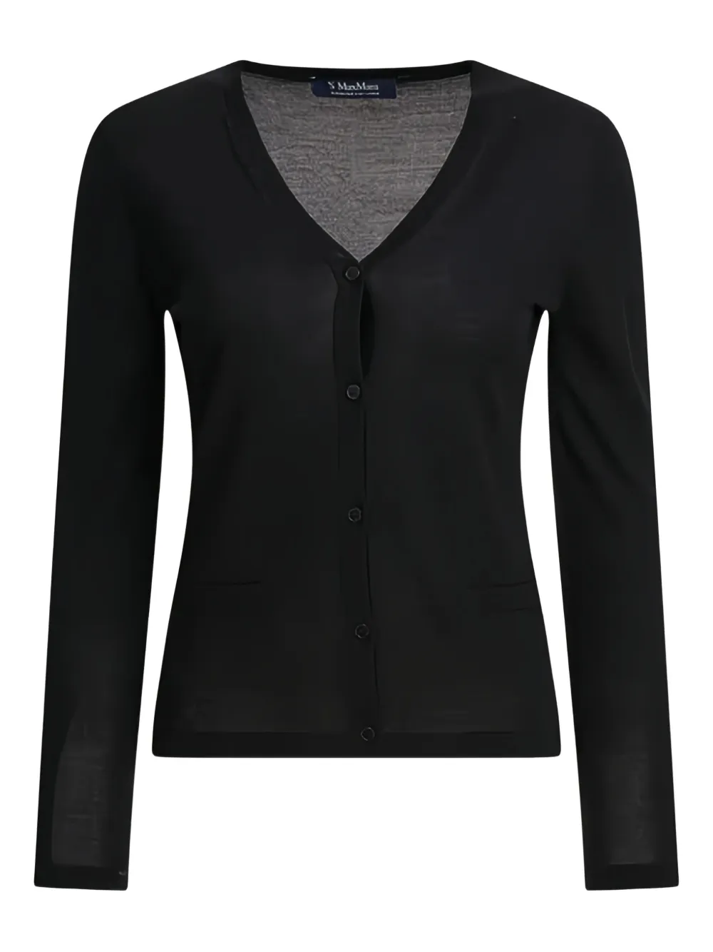 Кардиган с V-образным вырезом 'S Max Mara, черный
Кардиган с V-образным вырезом 'S Max Mara, черный