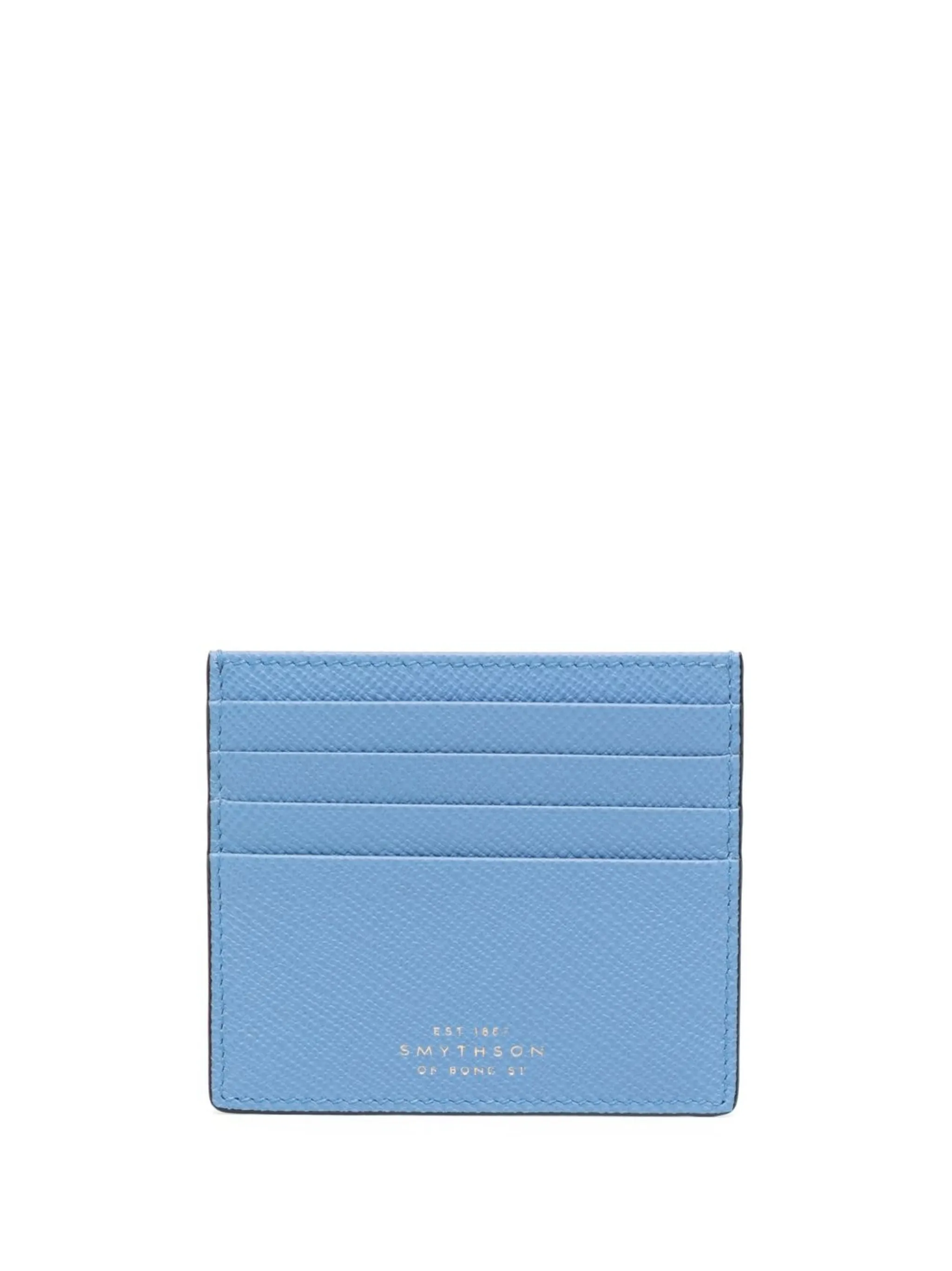 Картхолдер с тисненым логотипом Smythson, синий
Картхолдер с тисненым логотипом Smythson, синий