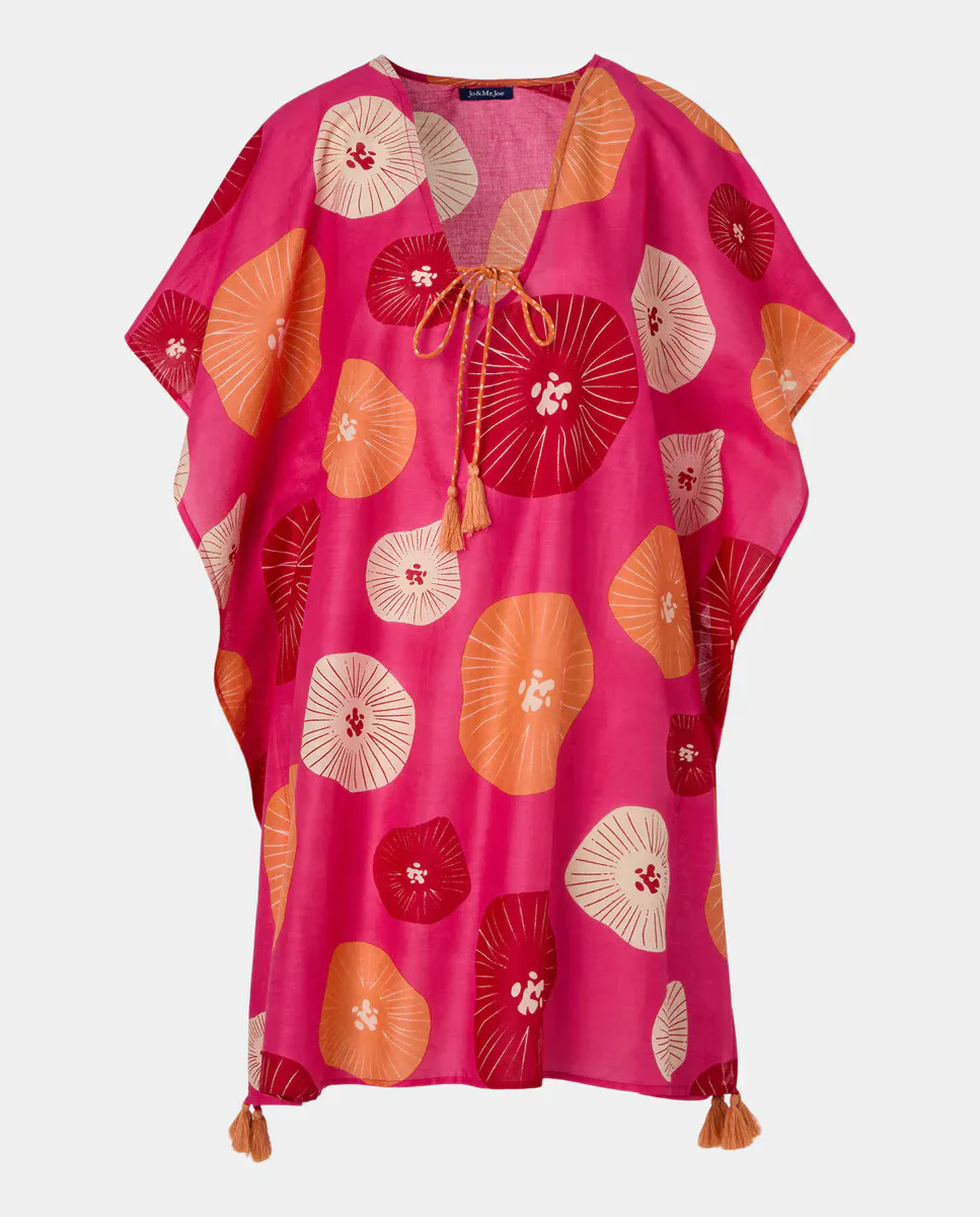 Женский пляжный кафтан Jo & Mr. Joe, фуксия
Женский пляжный кафтан Jo & Mr. Joe, фуксия