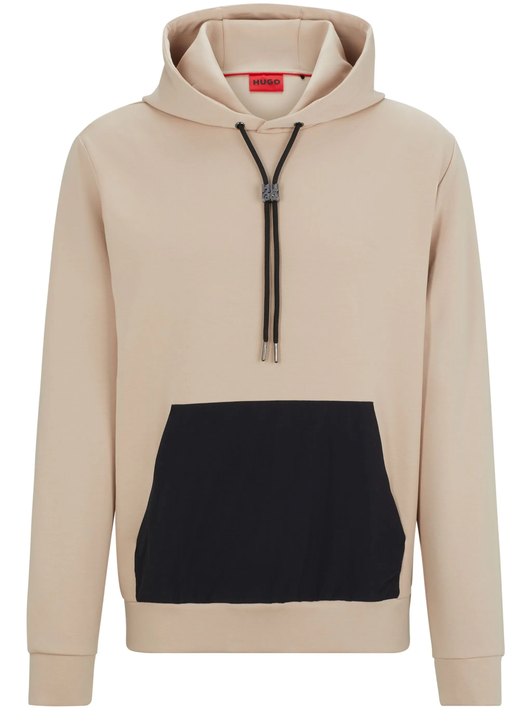 Худи в стиле колор-блок с кулиской Hugo, бежевый
Худи в стиле колор-блок с кулиской Hugo, бежевый