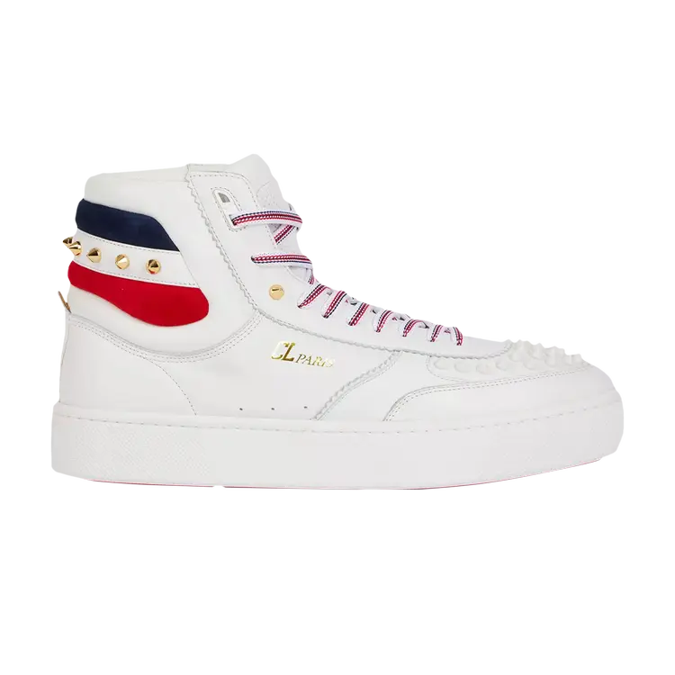 Кроссовки Christian Louboutin Top Rui Spikes 'Version White', белый
Кроссовки Christian Louboutin Top Rui Spikes 'Version White', белый