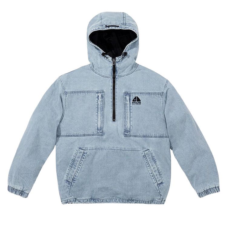 Куртка Supreme x Nike ACG Denim Pullover, Washed Blue
Куртка Supreme x Nike ACG Denim Pullover, Washed Blue