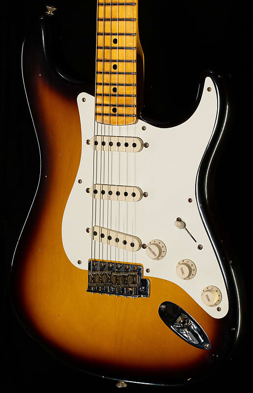 Электрогитара Fender Custom Shop Willcutt True '57 Stratocaster Journeyman Relic 2-Tone Sunburst 57 V
Электрогитара Fender Custom Shop Willcutt True '57 Stratocaster Journeyman Relic 2-Tone Sunburst 57 V