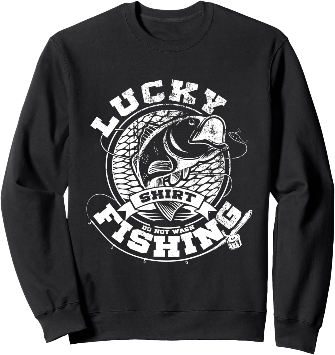 Толстовка, Не стирайте забавную толстовку с цитатами рыбака Funny Lucky Fisherman Shop, черный
Толстовка, Не стирайте забавную толстовку с цитатами рыбака Funny Lucky Fisherman Shop, черный